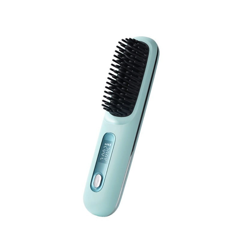 rechargeable ceramic heating hair comb, view 5 - MRSLM