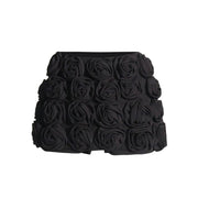 High waist applique shorts, view 3 - MRSLM