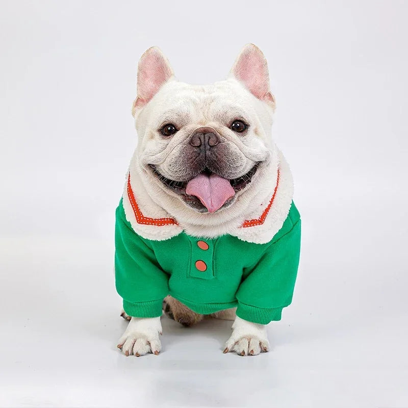 Cozy winter fleece pet hoodie, view 5 - MRSLM