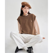 Knitted sleeveless vest, view 7 - MRSLM