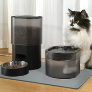 Smart WiFi automatic cat feeder and water dispenser, view 5 - MRSLM