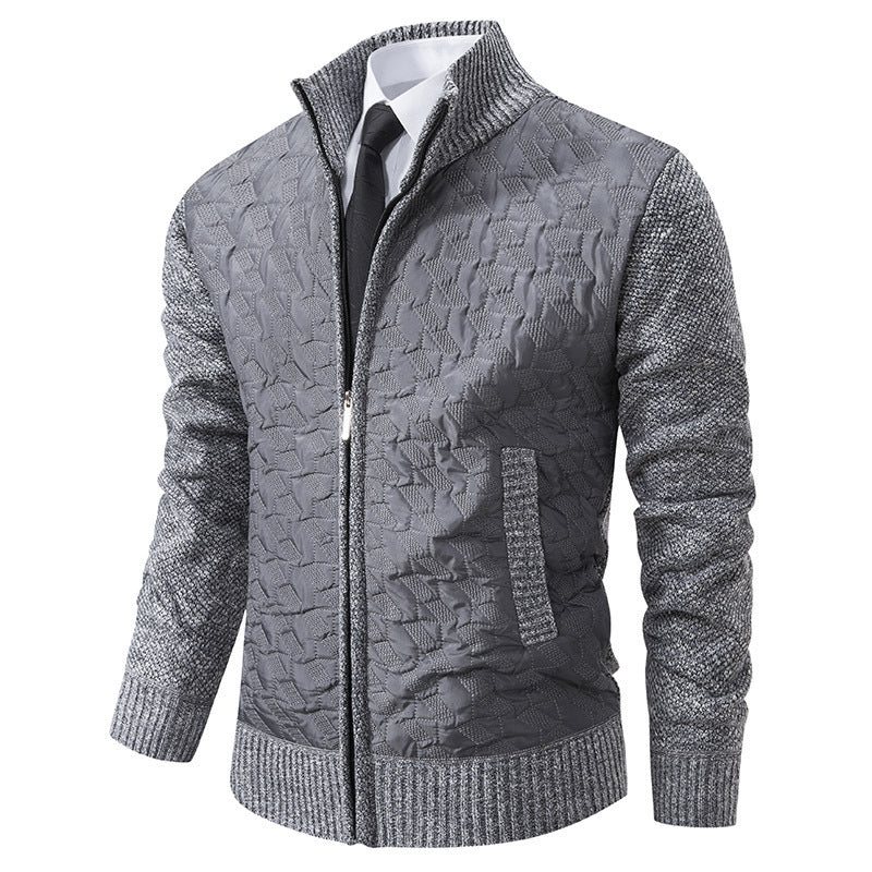 men's slim-fit chenille coat - MRSLM