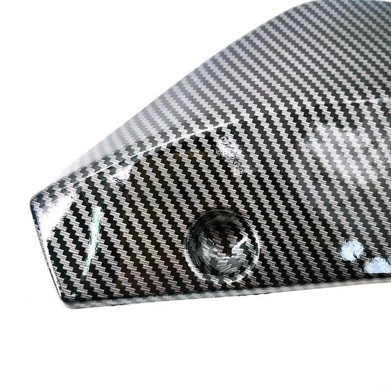 universal car bumper lip spoiler carbon fiber look, view 8 - MRSLM