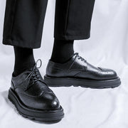 Vintage men's leather brogue shoes, view 8 - MRSLM