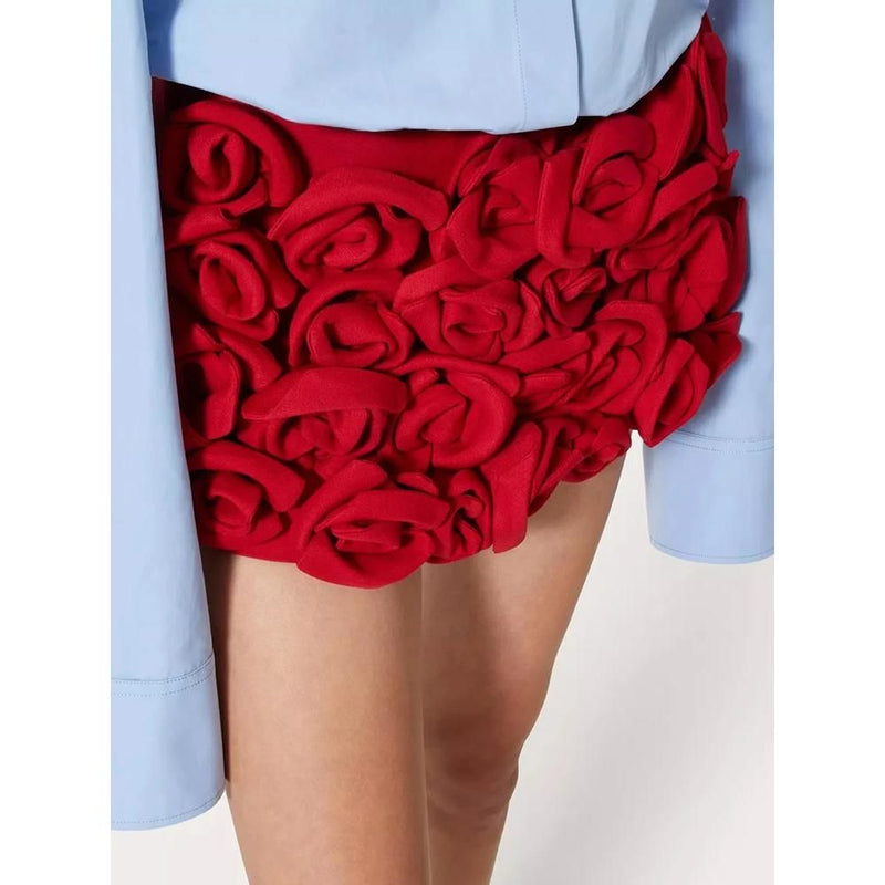 High waist applique shorts, view 5 - MRSLM