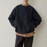 oversized cotton hoodie, view 2 - MRSLM