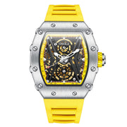 men's sports automatic silicone watch, view 6 - MRSLM