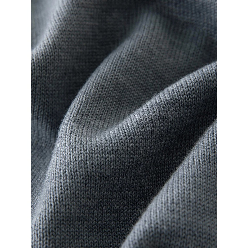 contrast color knit sweater, view 6 - MRSLM