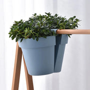 large double-sided hanging rail planter, view 4 - MRSLM