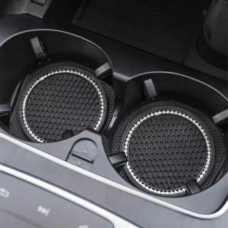 diamond car cup holder mat, view 15 - MRSLM