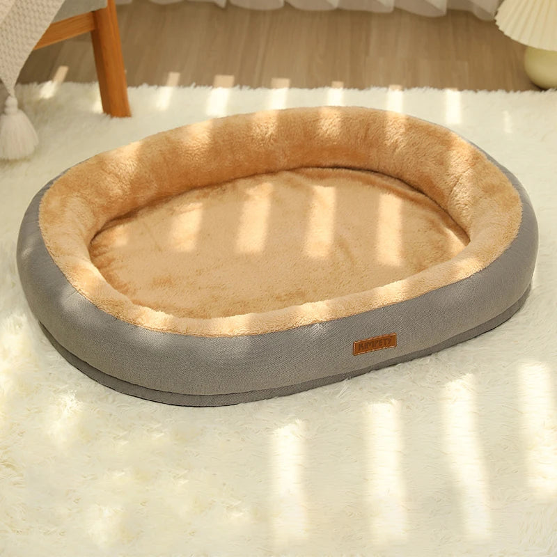 non-slip cotton pet bed, view 2 - MRSLM