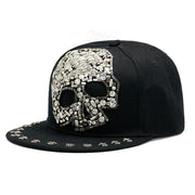 rivet flat brim cap - MRSLM