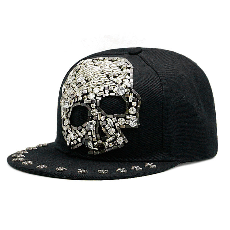 rivet flat brim cap - MRSLM