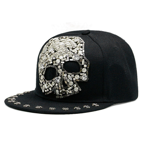 rivet flat brim cap - MRSLM