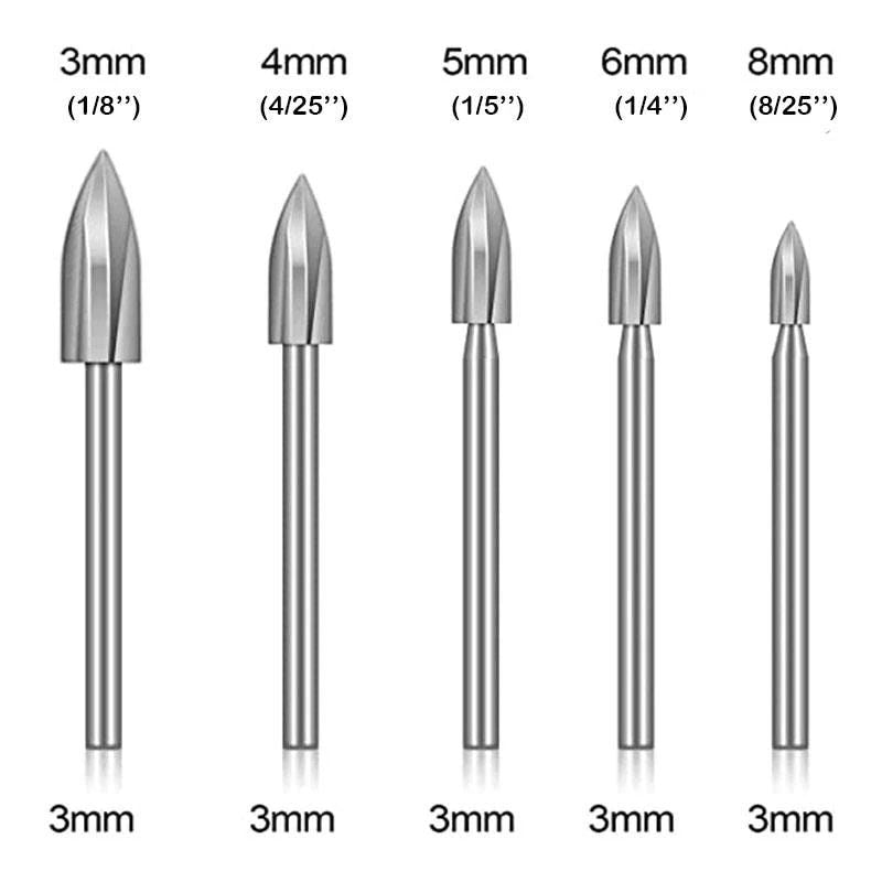 Wood carving drill bit set, view 8 - MRSLM