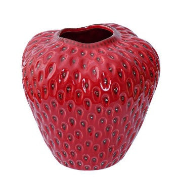 Strawberry ceramic vase, view 9 - MRSLM