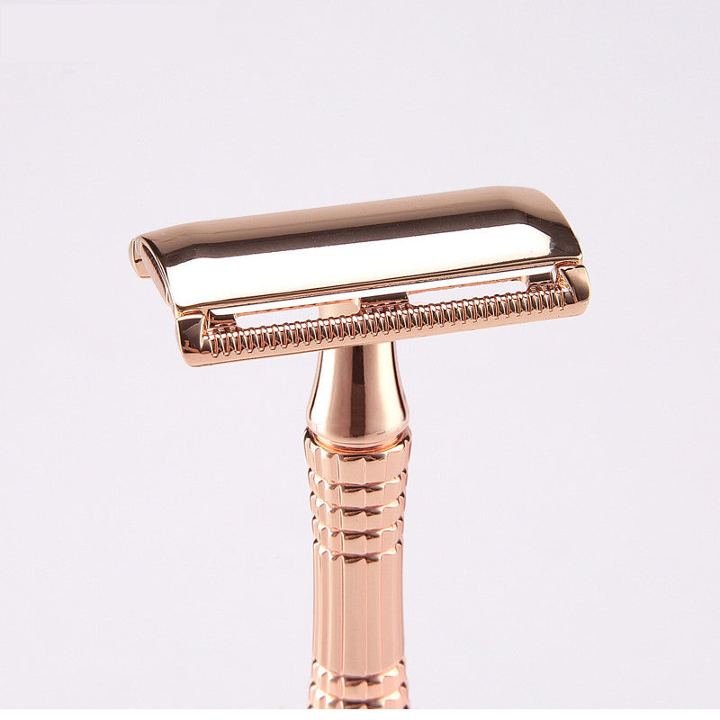 classic dual edge safety razor set, view 4 - MRSLM