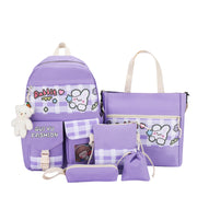 five-piece schoolbag set, view 7 - MRSLM