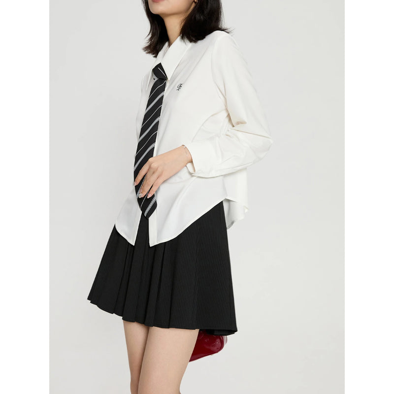 women's casual autumn layered shirt, view 4 - MRSLM