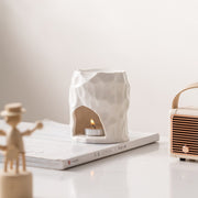 nordic style essential oil burner with candle holder, view 3 - MRSLM