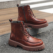 handmade leather ankle boots, view 4 - MRSLM