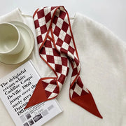 silk scarf hair band, view 17 - MRSLM