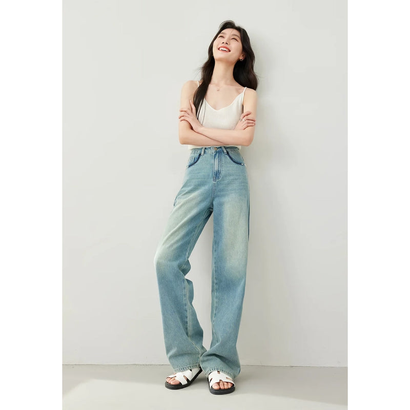 high waist wide leg baggy jeans, view 6 - MRSLM