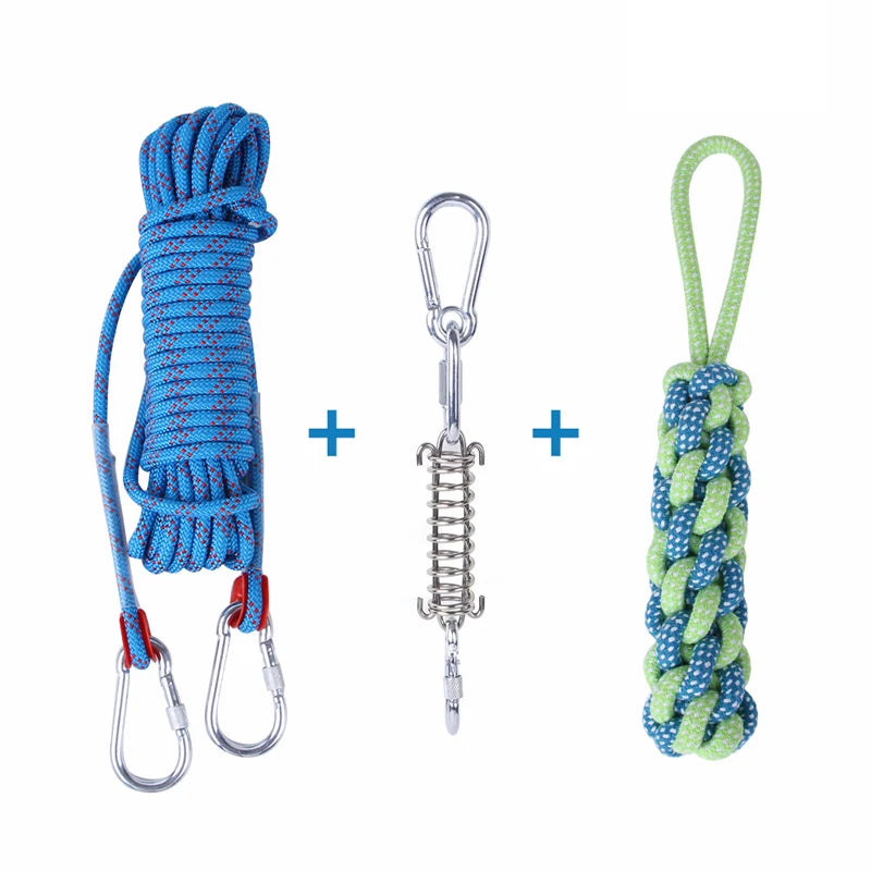 Bungee dog tug toy, view 2 - MRSLM