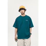 retro loose cotton T-shirt, view 3 - MRSLM