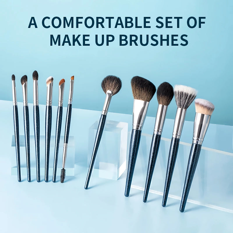 11-Piece Premium Makeup Brush Set