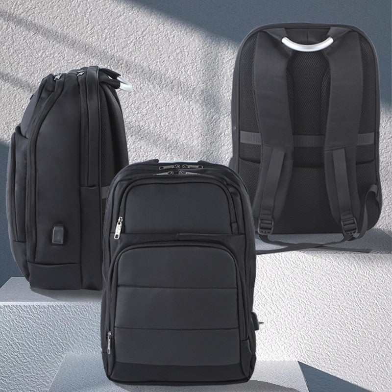 password lock backpack, view 3 - MRSLM