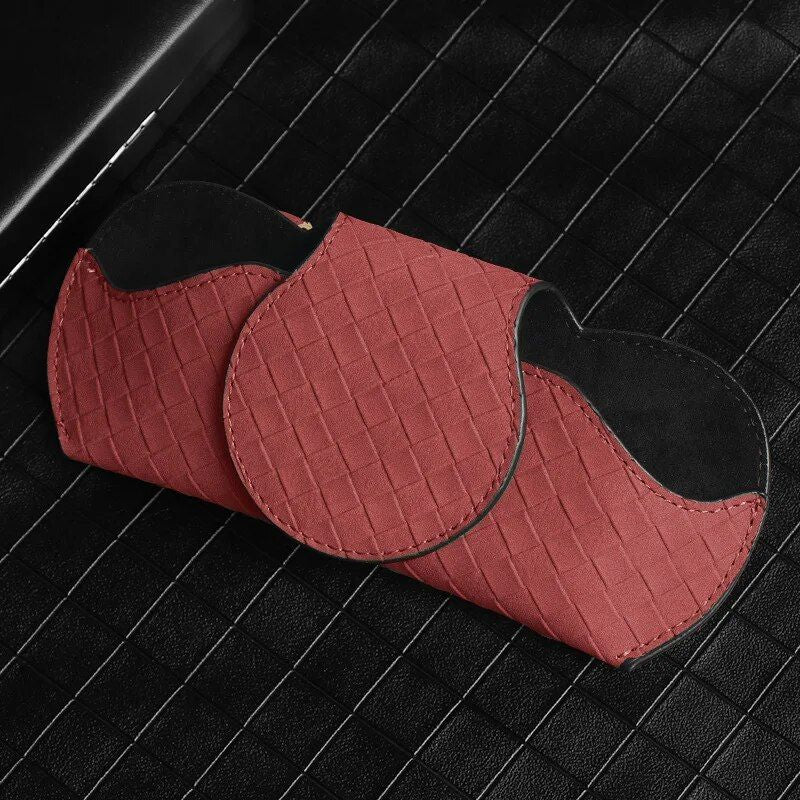 plaid car sunglasses holder, view 6 - MRSLM