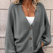 women's loose knitted patchwork sweater, view 5 - MRSLM