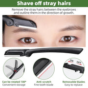 professional eyebrow trimmer set, view 4 - MRSLM