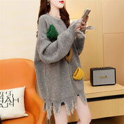 women's loose christmas sweater - MRSLM