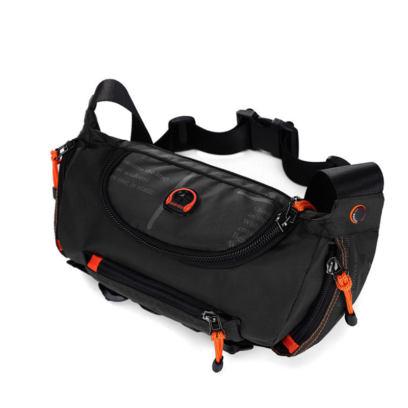 men's waterproof nylon shoulder bag, view 5 - MRSLM