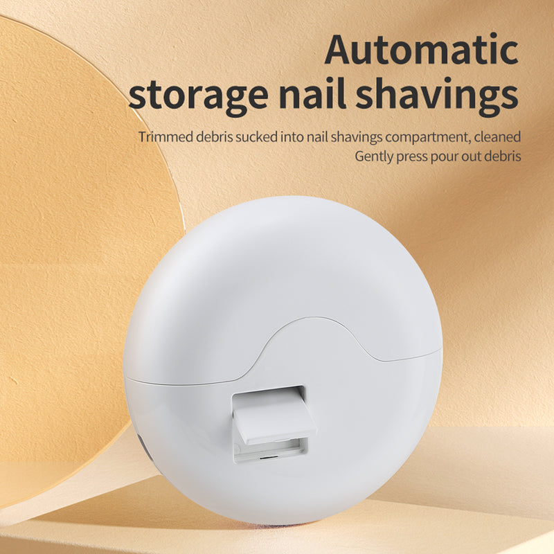 electric 2-in-1 nail clipper and polisher, view 6 - MRSLM