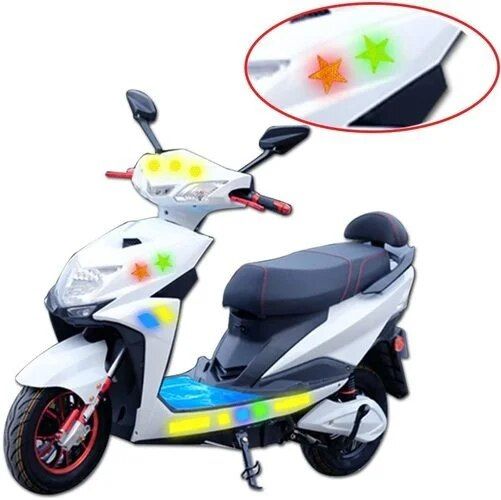 Star-shaped reflective safety stickers, view 9 - MRSLM