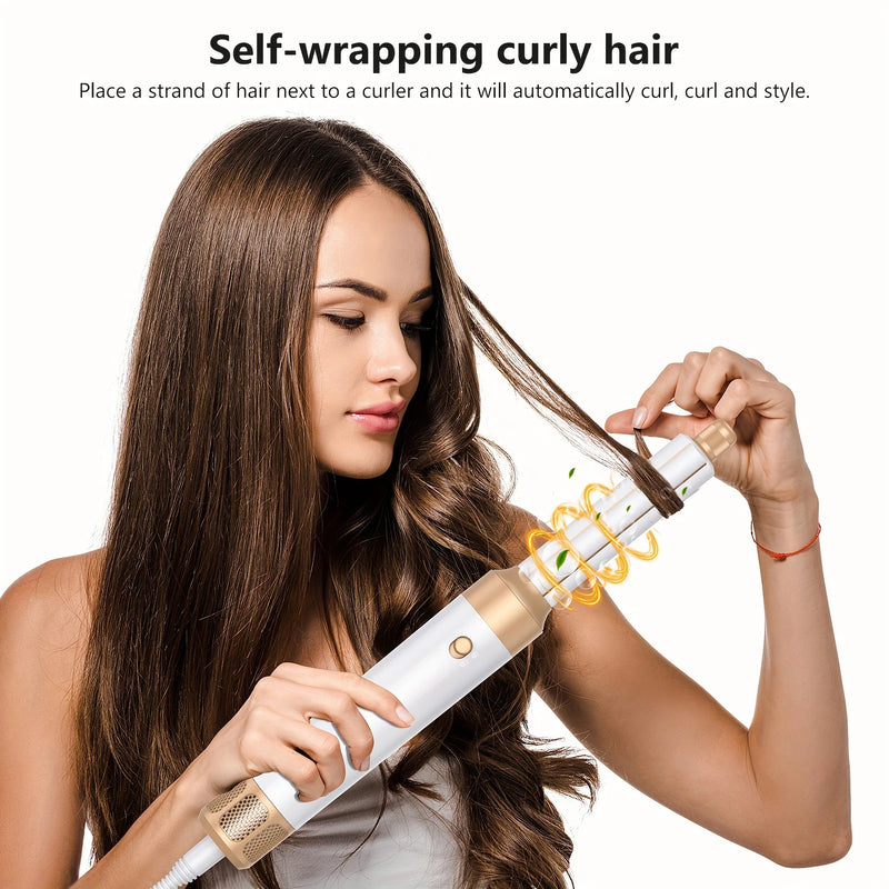 7-in-1 ionic hair dryer and styling brush set, view 4 - MRSLM