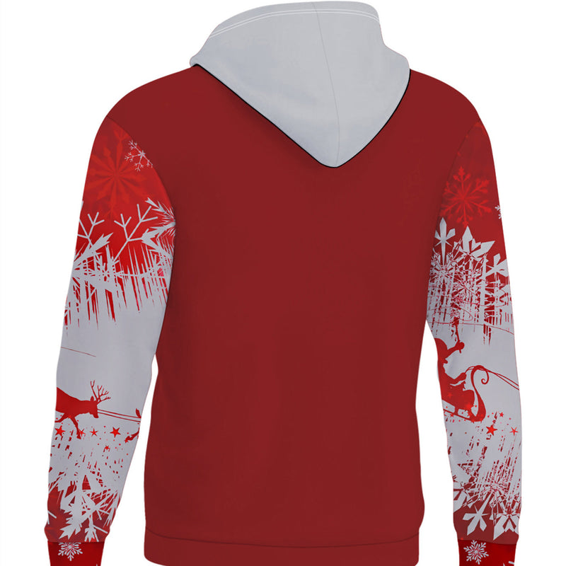 men's christmas print pullover, view 2 - MRSLM
