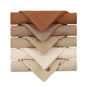 gauze cotton baby washcloths, view 5 - MRSLM