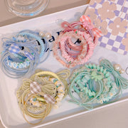 6-pack nylon elastic hair bands, view 9 - MRSLM