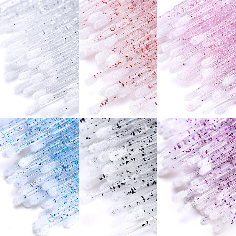 50pcs disposable micro brush lash wands, view 9 - MRSLM