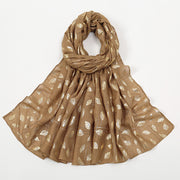 gold glitter scarf, view 7 - MRSLM