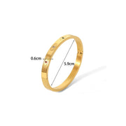 colorful zircon eye bracelet, view 7 - MRSLM