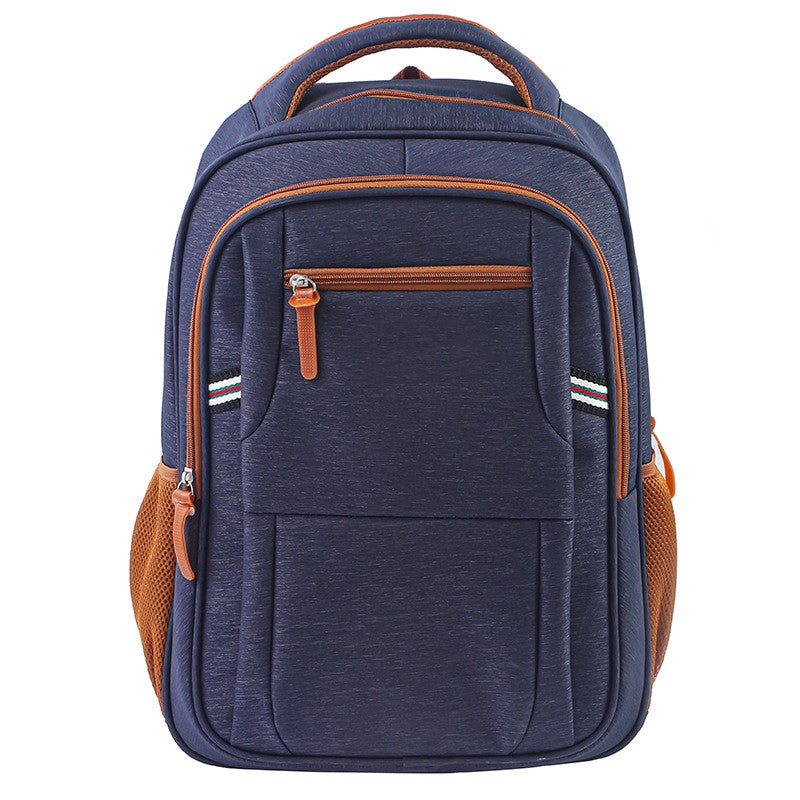 large capacity men's computer backpack, view 5 - MRSLM