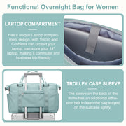 women's weekender travel bag, view 14 - MRSLM