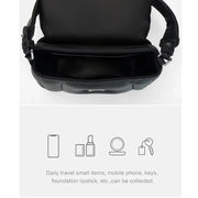 sheep leather crossbody hobo bag, view 12 - MRSLM