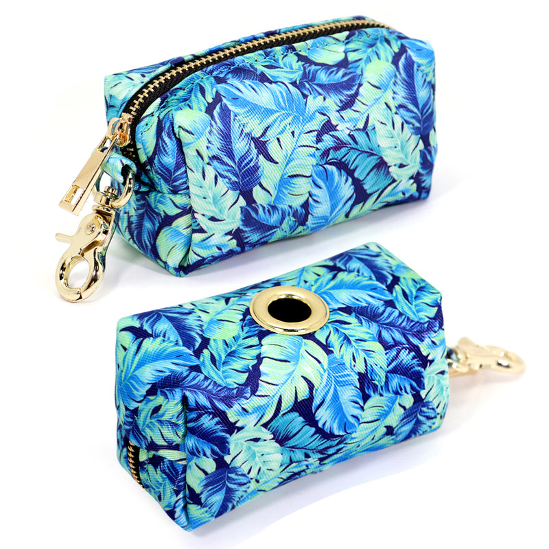 flower print dog walking bag, view 4 - MRSLM