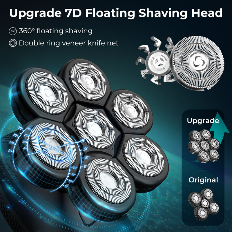5-in-1 electric shaver kit, view 4 - MRSLM